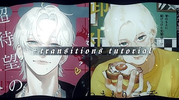 +4 advance/cute transitions tutorial/alight motion #69
