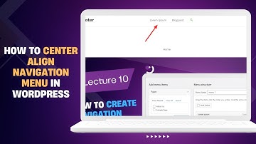 How to Center Align Navigation Menu in WordPress without CSS code #techbooster #wordpress