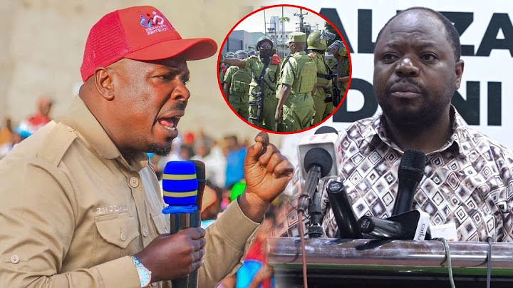 RC CHALAMILA: WANAOSEMA HAKUNA AMANI WAJUE POLISI NDIWO MLINZI WA USALAMA