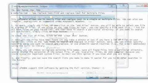 How to find and replace multiple strings in multiple files