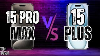 iPhone 15 Pro Max vs iPhone 15 Plus Comparison Video | Which one?