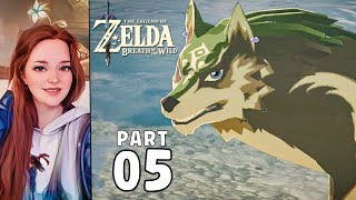 LEGEND OF ZELDA: BREATH OF THE WILD - Part 5 - Wolf Link Amiibo! Hateno Village!