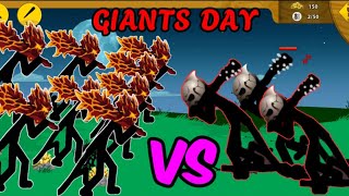 UNLOCKED THE GREAT 99X GIANTS AND GOLDEN ARMY UNITS WAR LIVE GAME of STICK WAR LEGACY 21stCgames