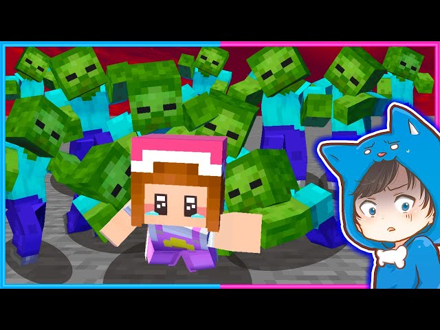 ゾンビだらけの島で5日間サバイバルするマインクラフト