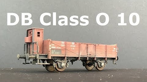 Weathering a DB Class O 10 from Fleischmann