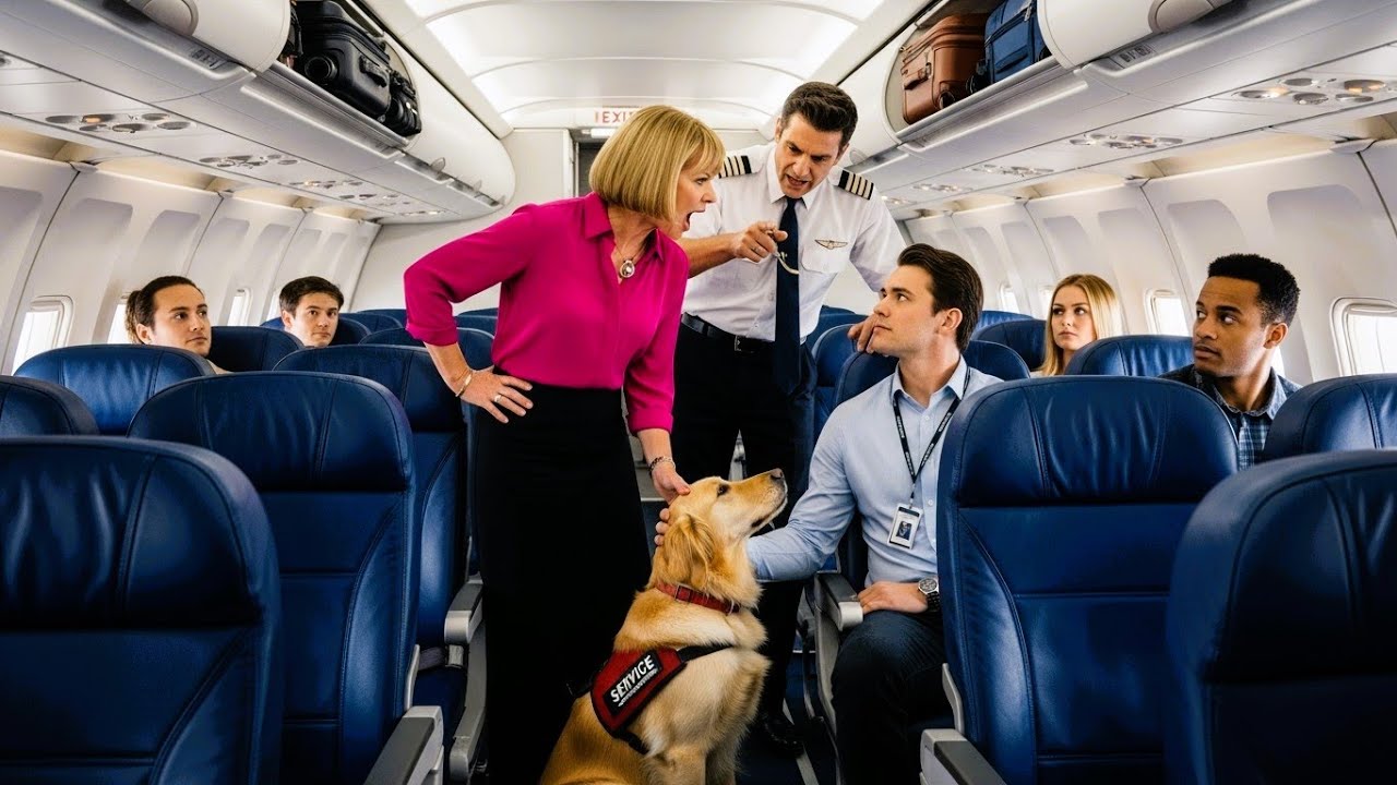 Карен потребовала место моей служебной собаки — и пилот вышвырнул ее из самолета!