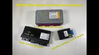 BMW E60 5-Series: Locate Airbag Gateway, Adaptive Headlight & Body Control Modules