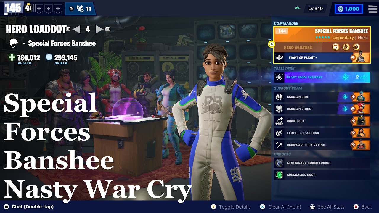 Defeat the Mythic Storm King with Kickdown as Special Forces Banshee