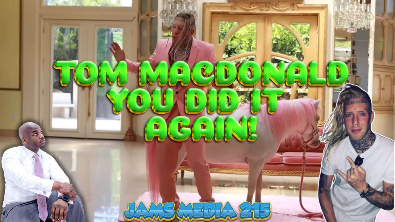 TOM MACDONALD song BUTTHOLES...My FIRST REACTION to seeing this video