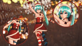 Mmd 4K Aikatsu - We Wish You A Merry Christmastda Santas Little Helper Miku