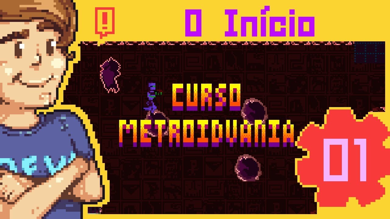INTRODUÇÃO DO PROJETO - Curso Metroidvania Aula 1 [CONSTRUCT 2/CONSTRUCT 3]
