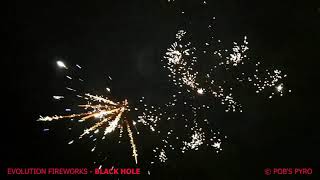 Evolution Fireworks Black Hole 30 Shot Cake