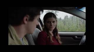 A teacher scene in car with Eric walker and Claire Wilson