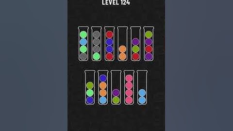 Ball Sort Puzzle Walkthrough Gameplay - Level 124