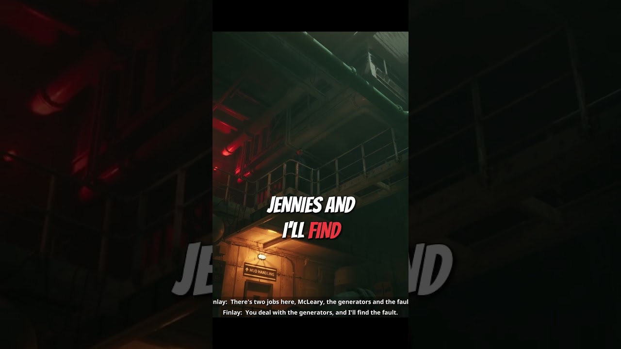 Still Wakes the Deep - Mystery sounds from the Generator room. 