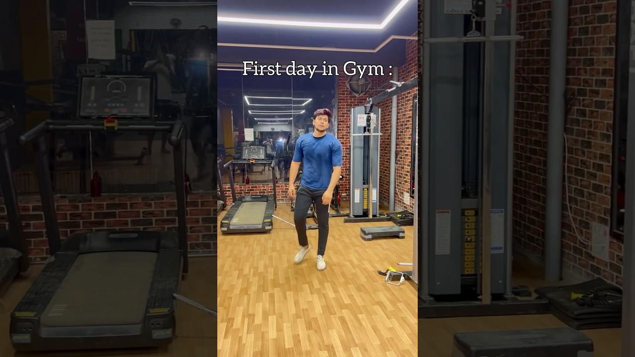 Gym’s first day 😂 