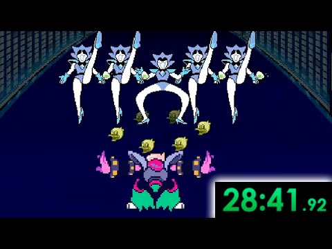 Speedrun de Deltarune - Capítulo 2 em 28:45