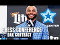 Dak Prescott New Contract Press Conference | Dallas Cowboys 2021