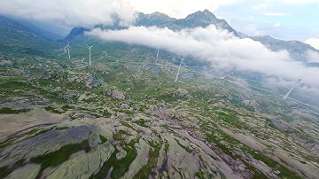 Above the Gotthard Slopes