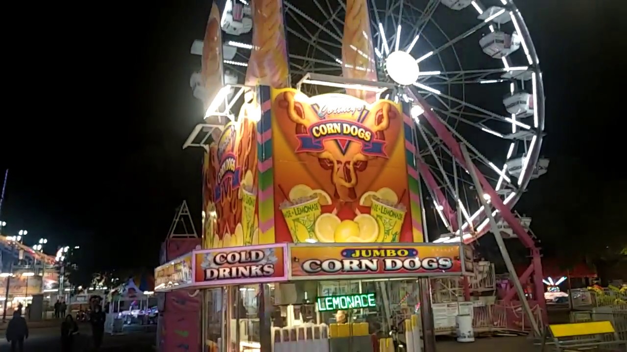 Tour Of The Fort Worth Stock Show & Rodeo Midway YouTube