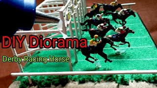 DIY Derby Horse Racing Horse Race Game สนามม้าแข่ง Diorama DIY Derby Horse Racing Game screenshot 2