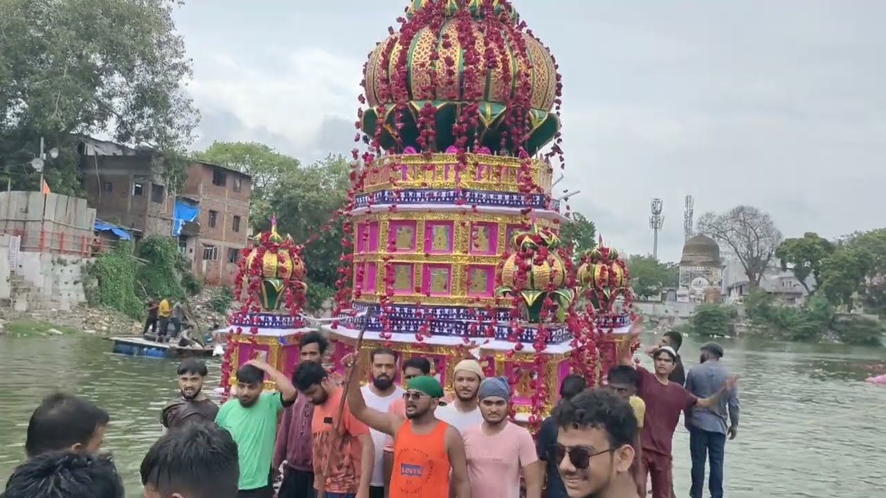 👑 karbal friend circle ka Tajiya 👑Yakutpura to saraiya talav