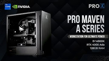 Custom Built Pro Maven A-Series Workstations | Built for AI, Deep Learning & Data Science Workload