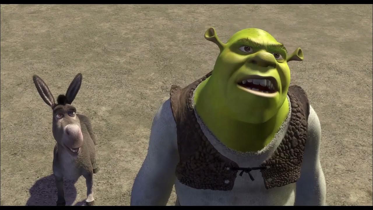 Шрек не очень то вежливо