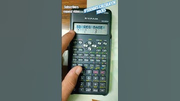 casio fx 100ms calculator.How to convert "sd"mode. #shorts #calculator