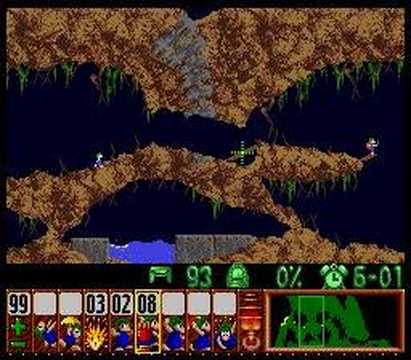 Lemmings - Mayhem Level 26 Solution