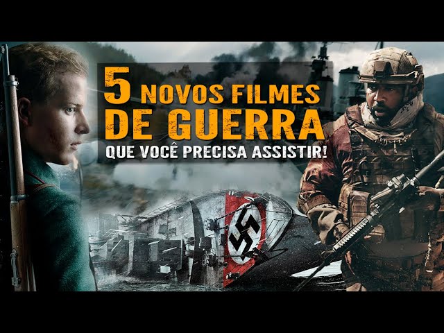 5 MELHORES FILMES DE GUERRA NA NETFLIX! 