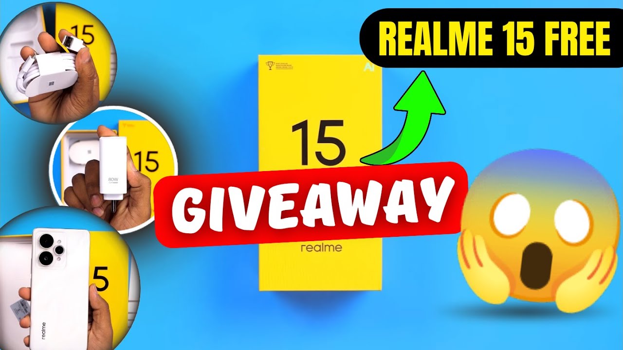 FREE?🎁 Realme 15 Giveaway🔥 Phone Today & Unboxing, Realme 15 5G Giveaway | FREE PHONE GIVEAWAY