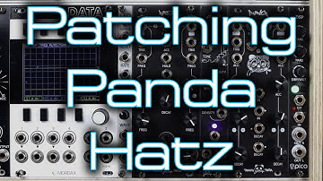 Patching Panda Hatz - Dynamic Analog Hi Hat (Eurorack Percussion Module)