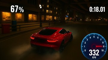 🔥 332 KPH DRIFT RACING in NFS No Limits | High Speed Night Street Race 2025