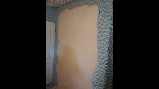 КАК ПОКРАСИТЬ КАМЕННУЮ ШТУКАТУРКУ С 3 D ЭФФЕКТОМ? We paint stone plaster.