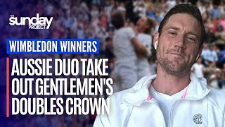 Matthew Ebden And Max Purcell Take Out Wimbledon Gentlemens Doubles Crown
