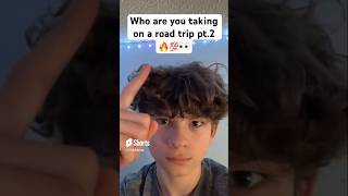 Who Are You Taking On A Road Trip Pt.2 🔥💯👀 #Tiktok #Meme #Funny #Viral