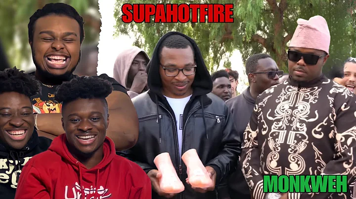 UK 🇬🇧 VS USA 🇺🇸 RAP BATTLE - FT. SUPAHOTFIRE & MONKWEH REACTION!