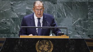 Sergueï Lavrov à l'ONU : 