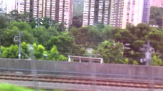港鐵東鐵線MLR E102 2102 行走片段 九龍塘至沙田