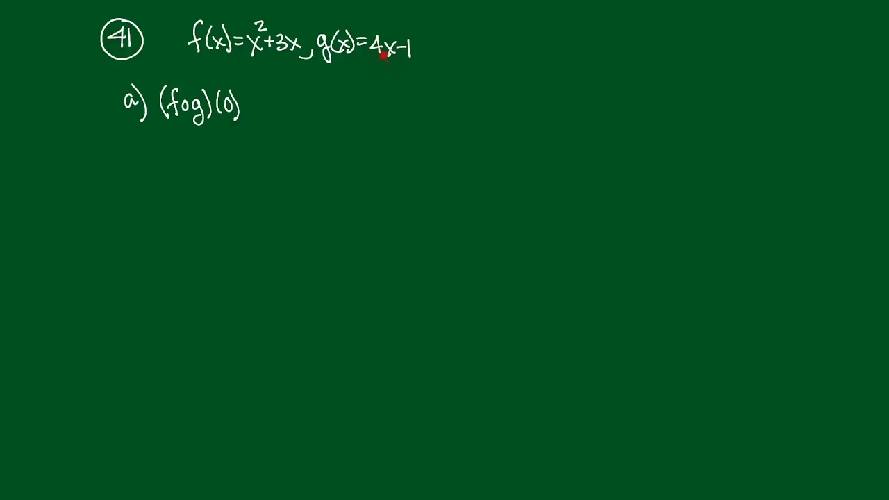 Section 3.5 - Problem - 41 - YouTube
