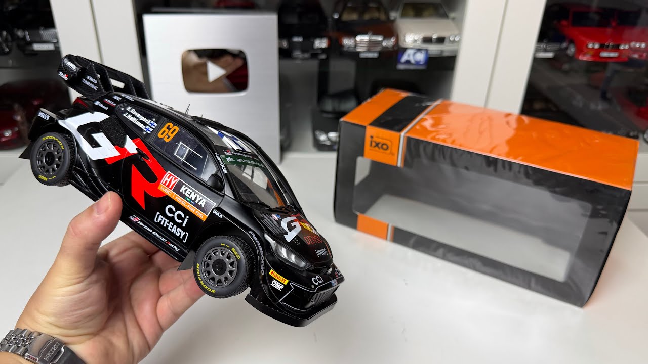 1:18 Toyota GR Yaris Rally1 Hybrid #69 - IXO Modelcars (unboxing