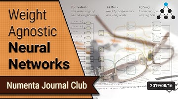 Weight Agnostic Neural Networks (Numenta Journal Club)