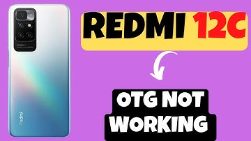 Redmi 12c OTG Not Working || How to Fix OTG Problem | Pendrive not working | How to Solve OTG issue