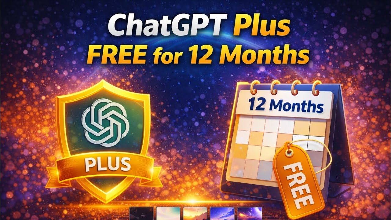 How to Get ChatGPT Plus FREE for 12 Months – Legal 2026 Methods