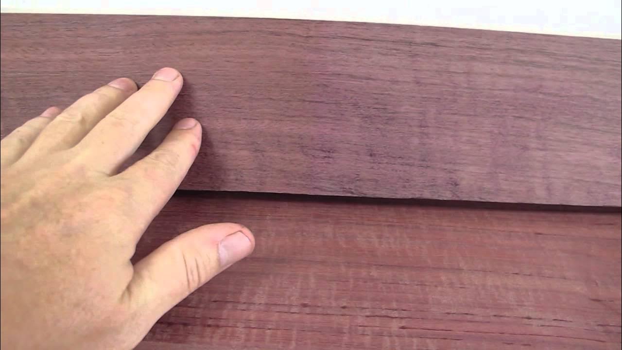 How Does Purple Heart Wood Change Color? - Cormark International