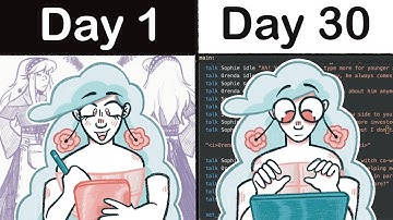 Making my First Visual Novel in 30 Days