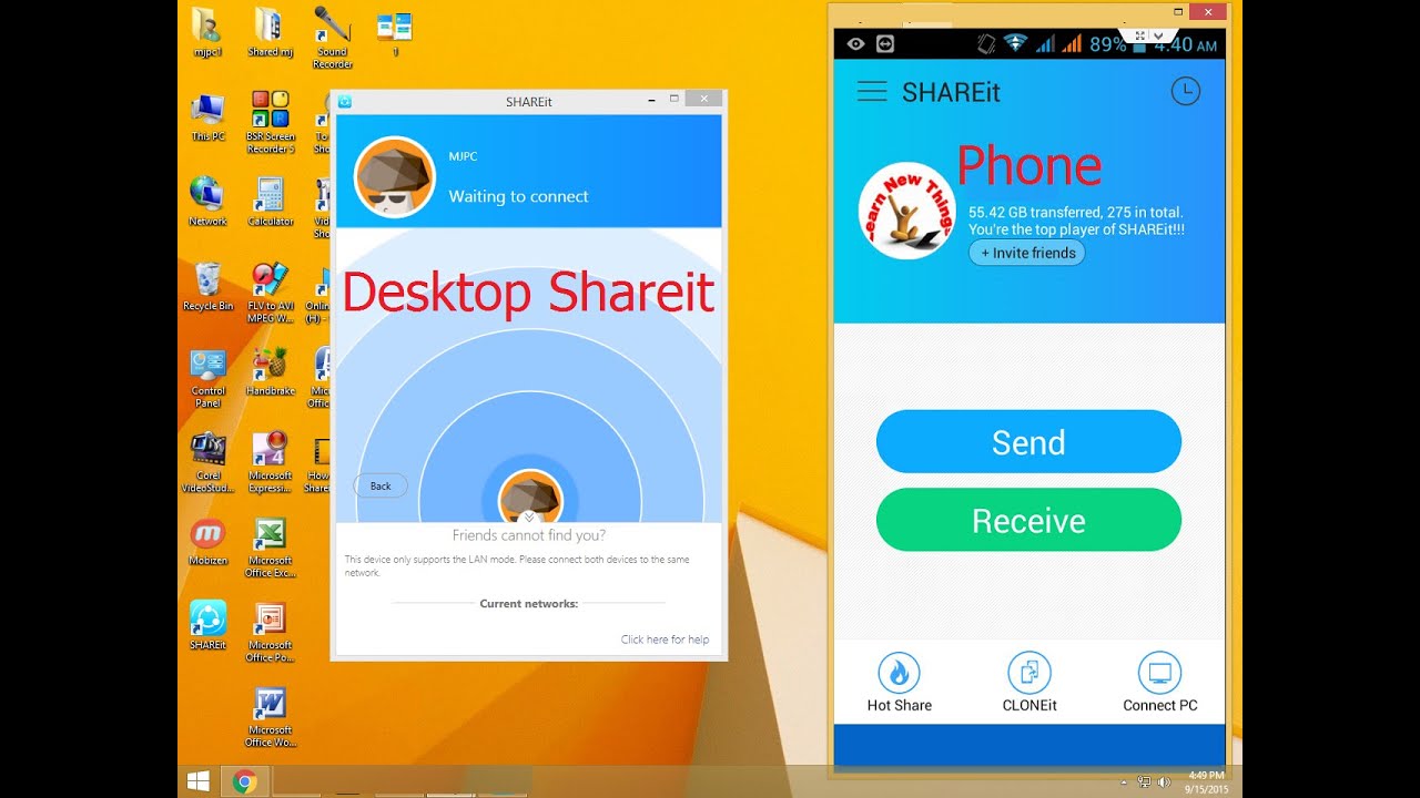 Download SHAREit Lite - Share & File Transfer App, Share it on PC with MEmu