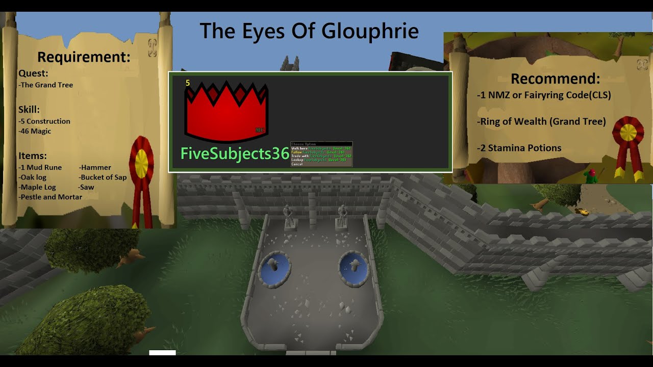 The Eyes of Glouphrie Quest Guide OSRS YouTube