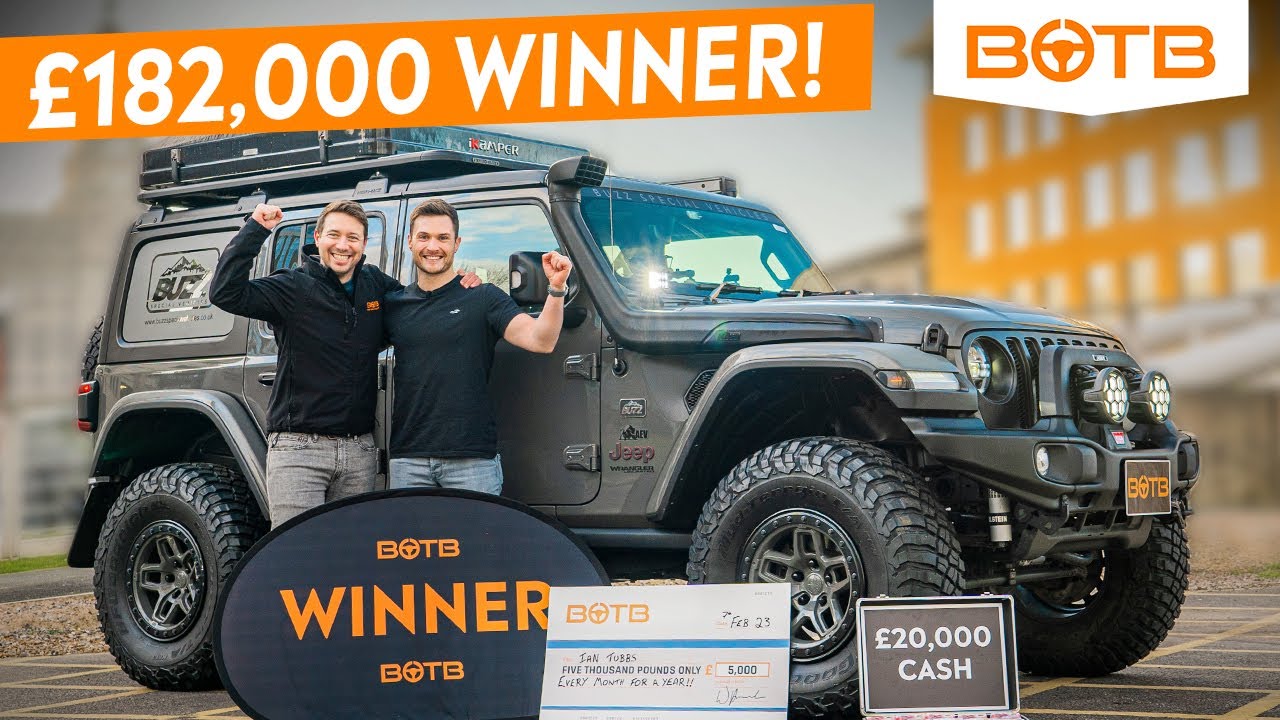 £182,000 PRIZE WIN! New Buzz Wrangler, £20,000 Cash AND Bills Paid For A Year! BOTB Winner